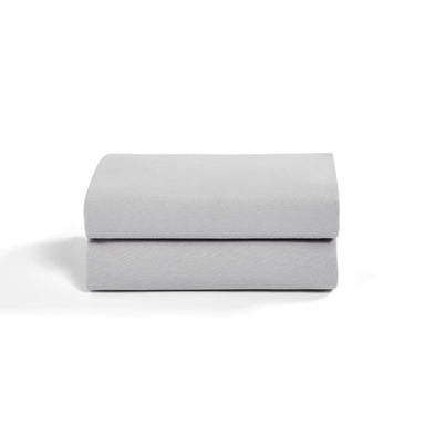 Snuz SnüzPod/Crib 2 Pack Fitted Sheets - white Grey - Hola BB