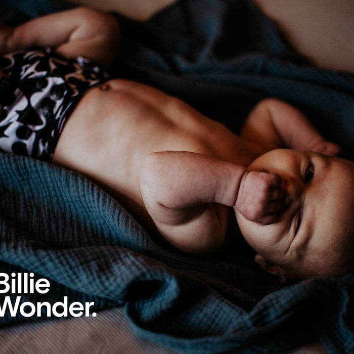 Billie Wonder helps you to reduce waste production with washable diapers in an easy and stylish way
