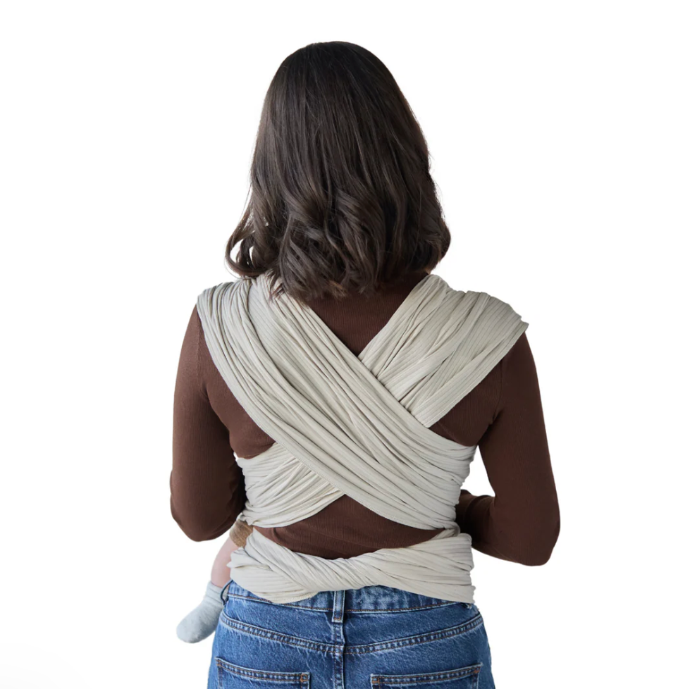 Babywrap i økologisk ribfløjl