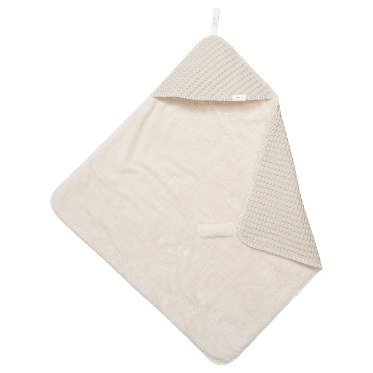 Koeka Wrap towel teddy Oslo Sand - Hola BB