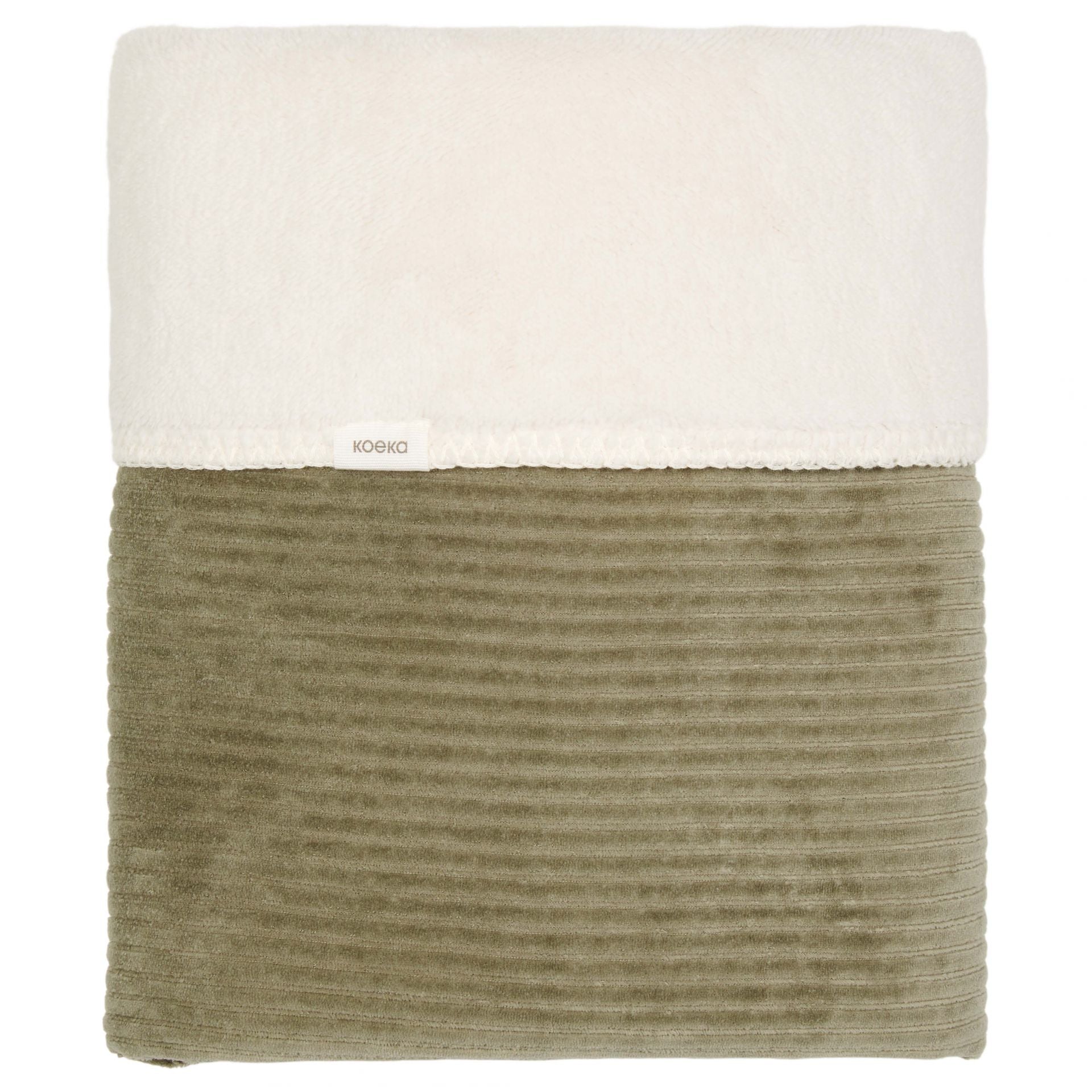 Koeka Teddy Blanket Vik Crib / Moss - Hola BB