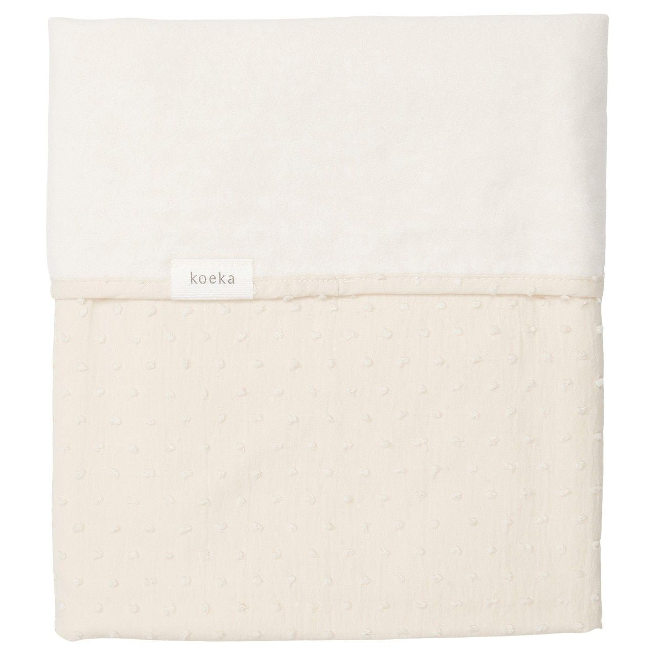 Koeka Fleece Blanket Napa Bassinet / Napa Warm White - Hola BB