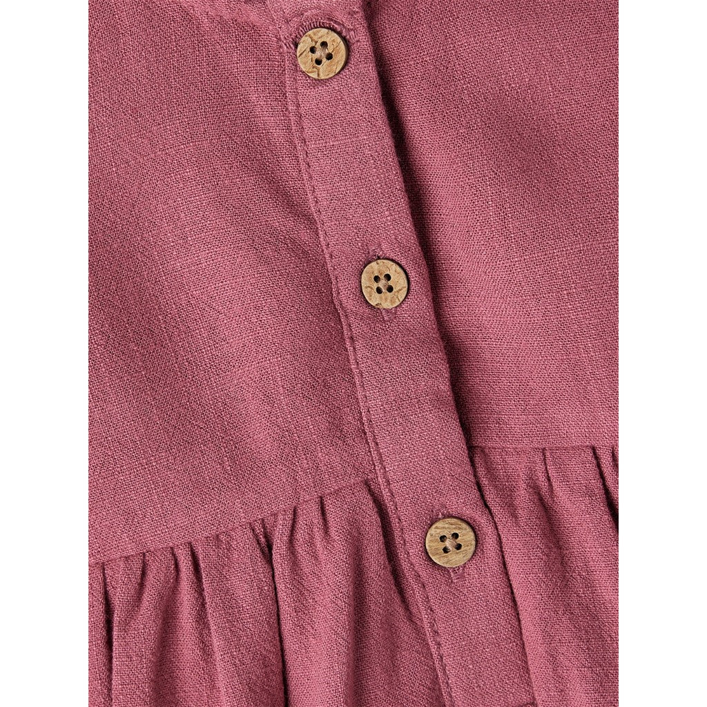 Lil' Atelier Heather Loose Dress - Dry Rose  - Hola BB