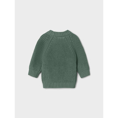 Lil' Atelier Emlen Knit  Sweater - Laurel Wreath  - Hola BB