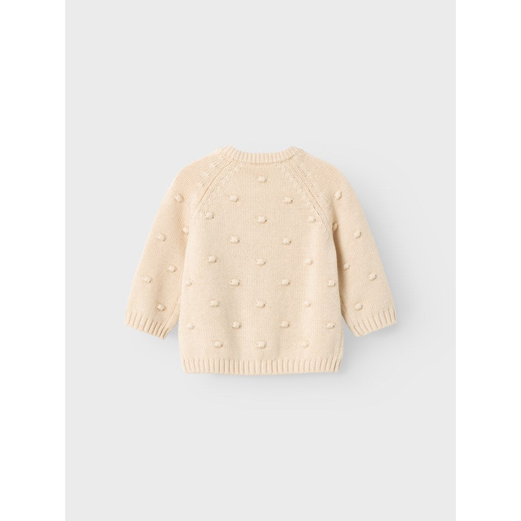 Lil' Atelier Knitted bobble cardigan  - Hola BB