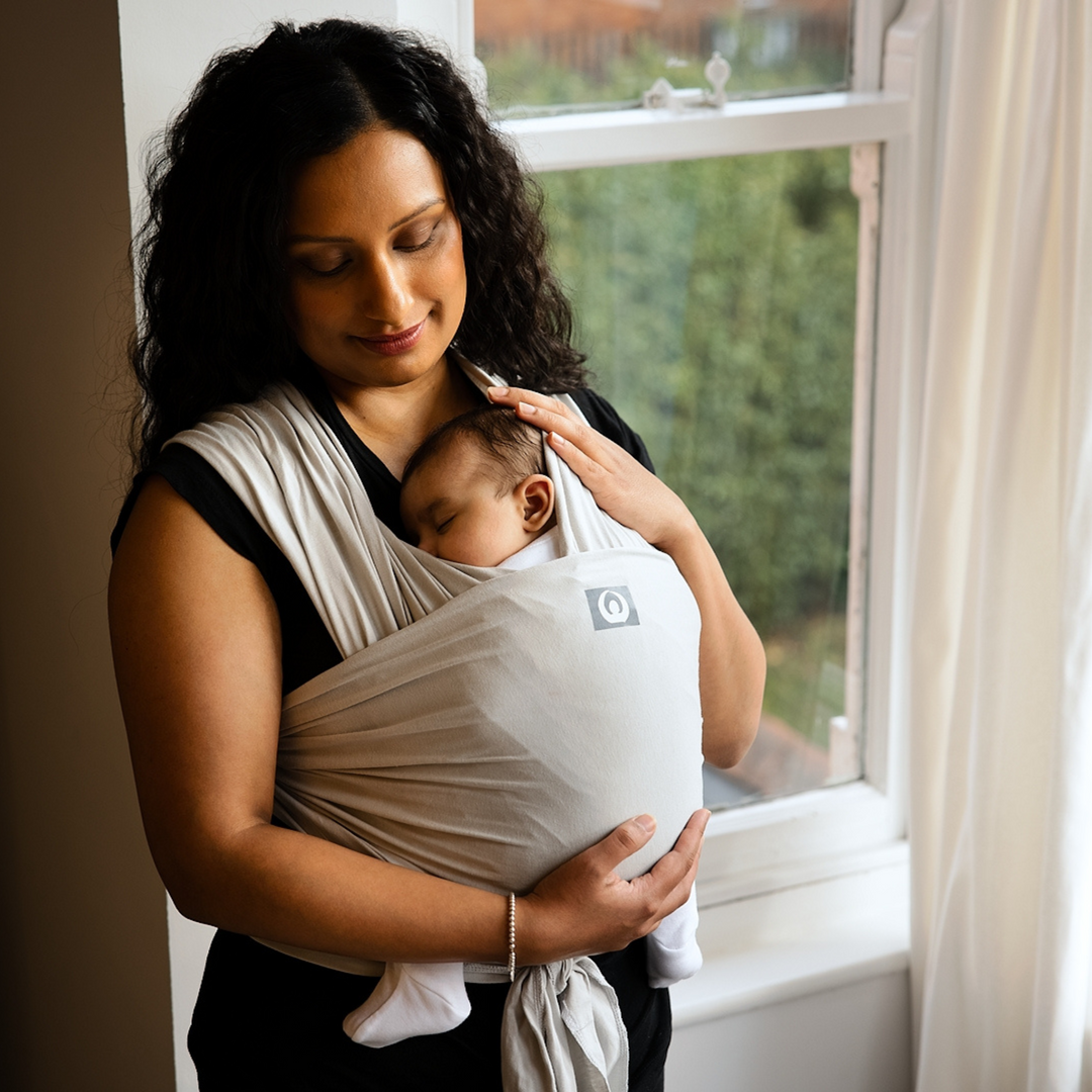 Fular portabebés de algodón orgánico