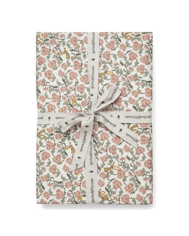 Garbo & Friends Fitted Sheet - Percale 90x200 / Floral Vine - Hola BB