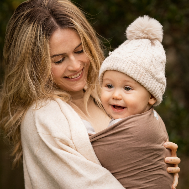 Fular portabebés de algodón orgánico