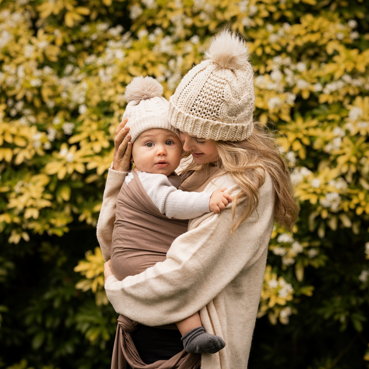 Fular portabebés de algodón orgánico