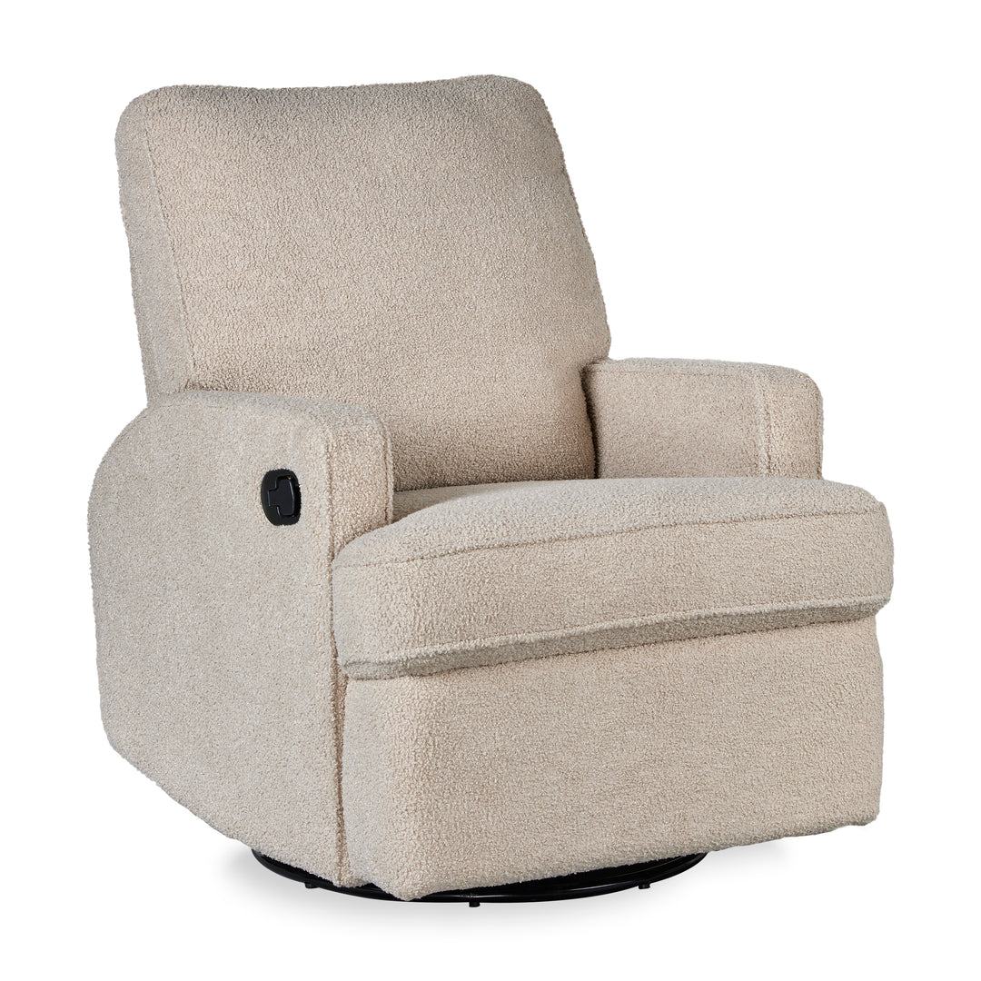 Sillón reclinable giratorio y deslizante - Teddy Taupe