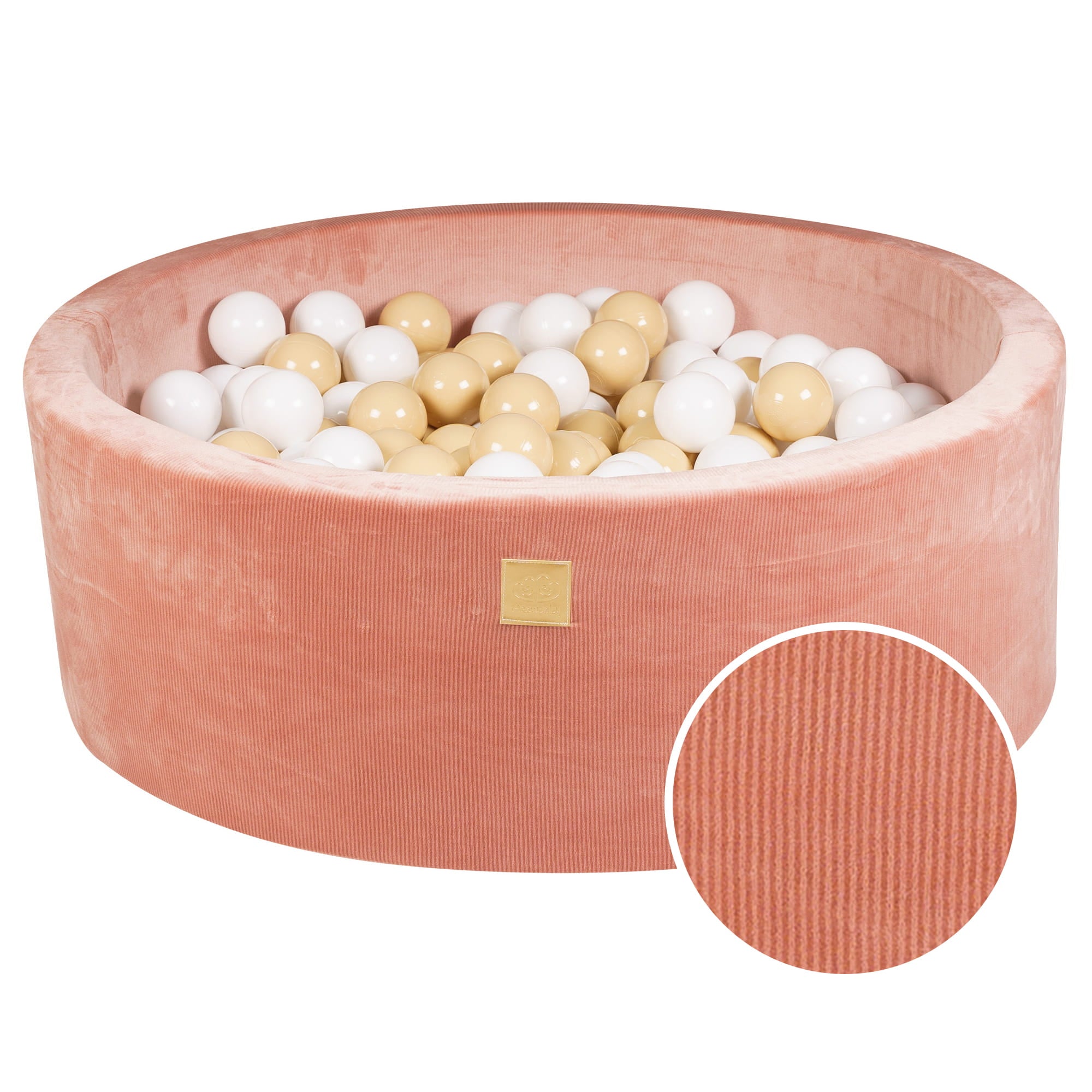 Meow Baby Velvet Cord Ball pit + 200 balls  - Hola BB