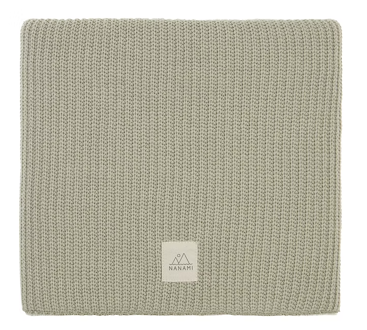 Manta de algodón tejida para bebé