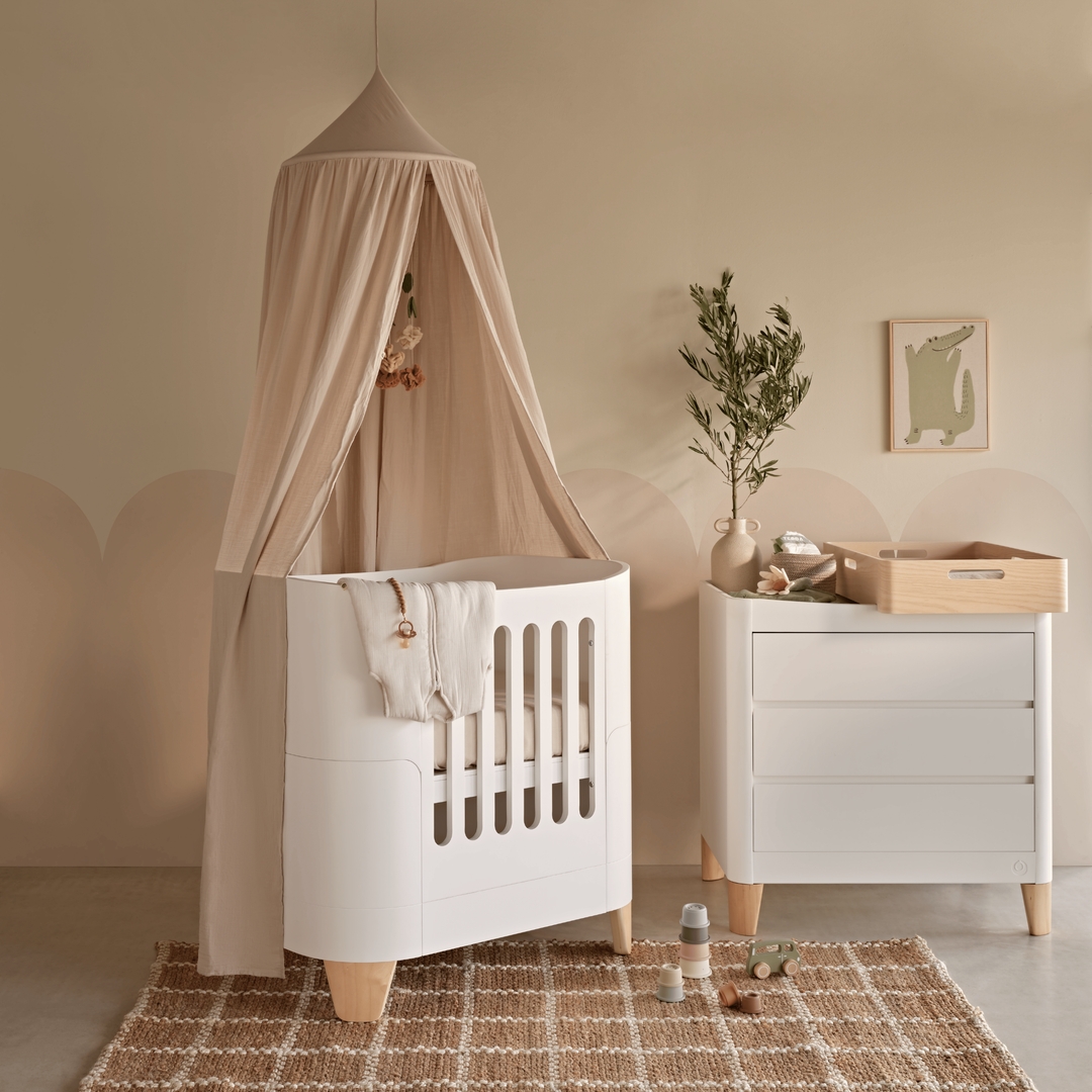 Maia mousseline bedhemel