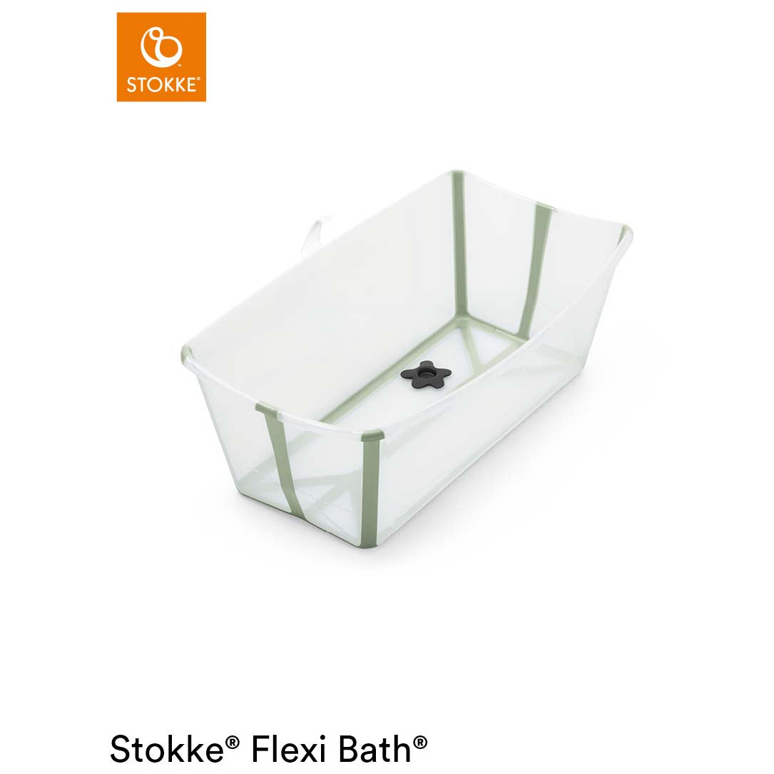 Stokke Flexi Bath® Standard Green Transparent - Hola BB