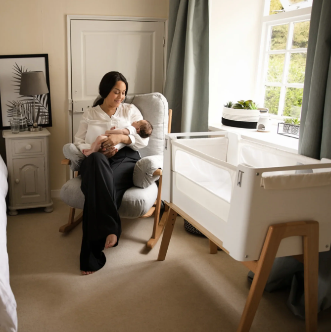 Hera Rocking & Nursing Chair - Barley