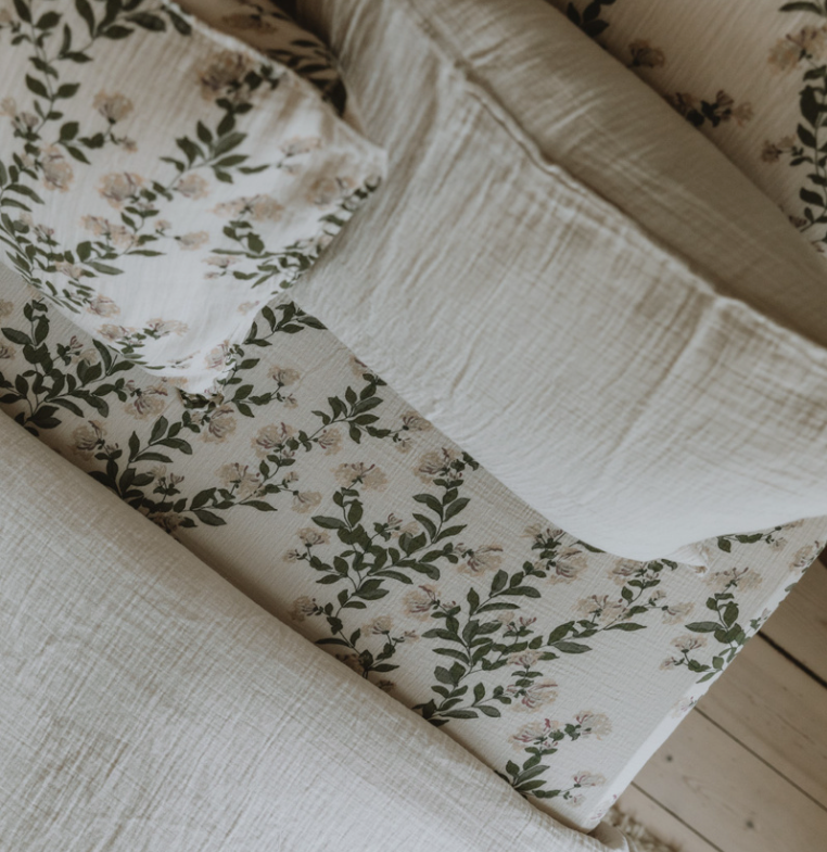 Простыня на резинке из муслина - Новая коллекция