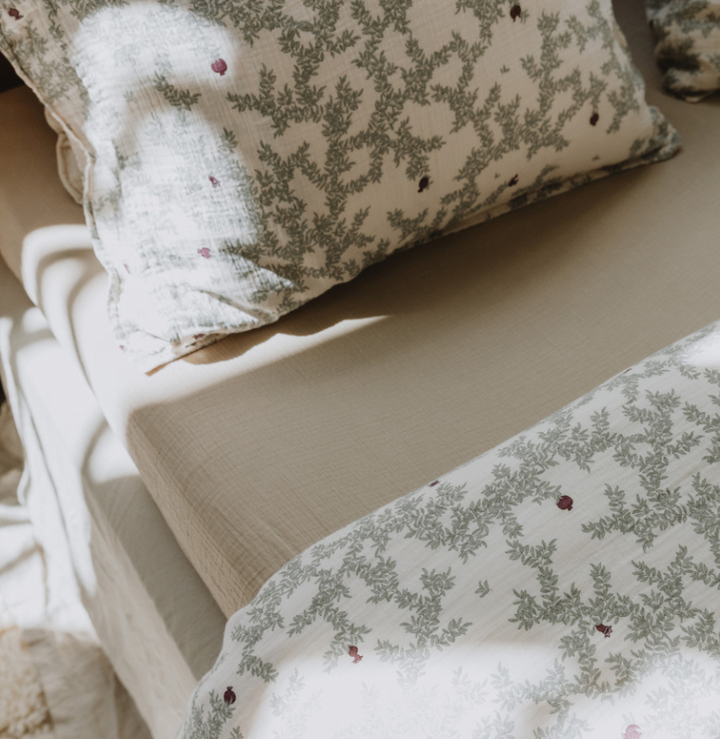 Простыня на резинке из муслина - Новая коллекция