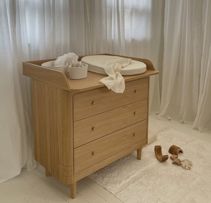 Овальная пеленальная подушка - каменный