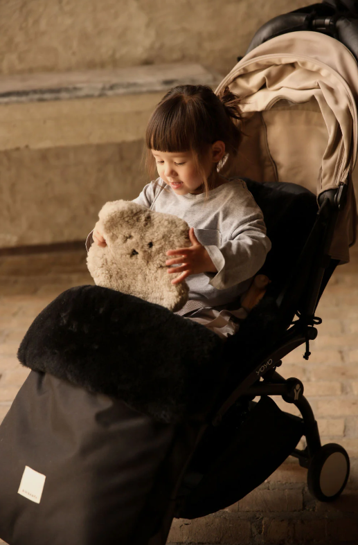 Puffmuff de Suave Piel de Oveja