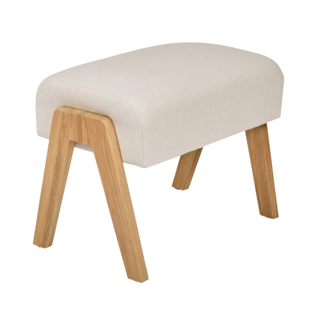 Hera podnóżek dąb naturalny - Barley