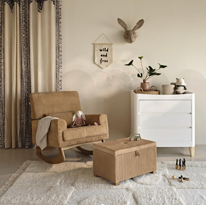 Serena Footstool - Дуб и кордура