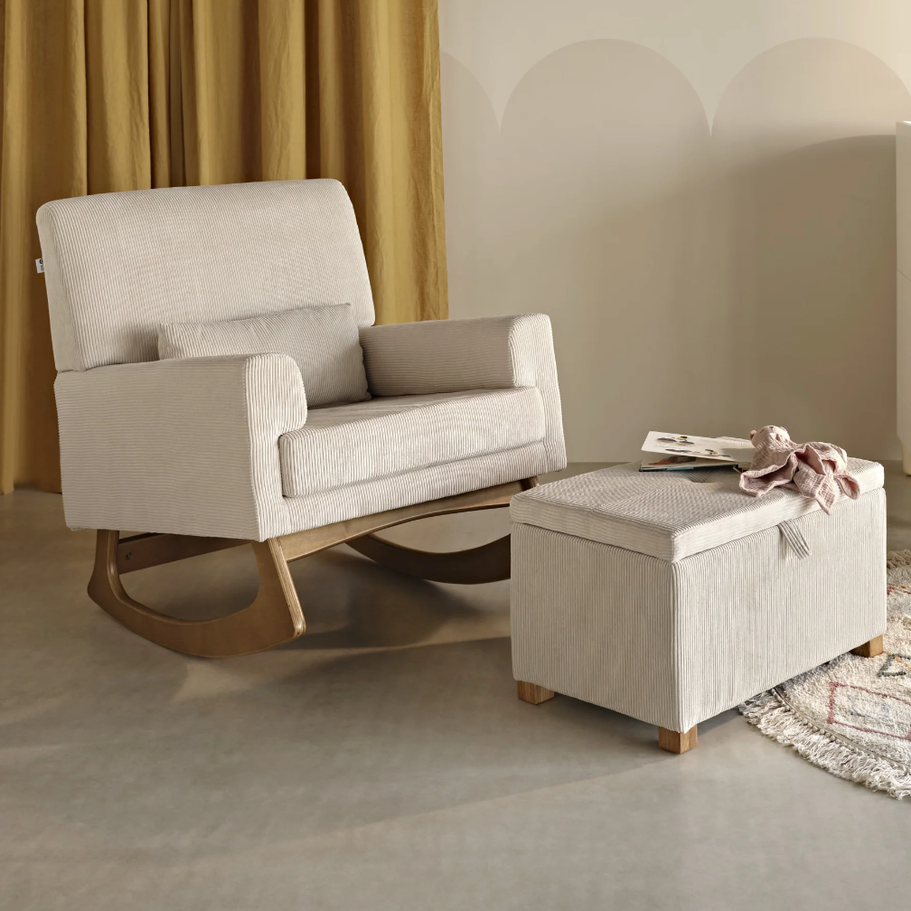 Serena Footstool - Дуб и кордура