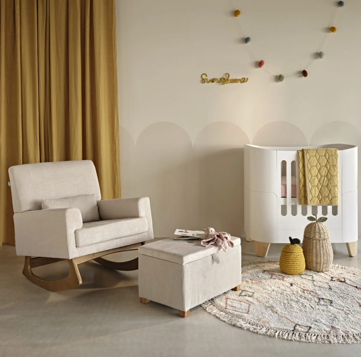 Serena Footstool - Дуб и кордура