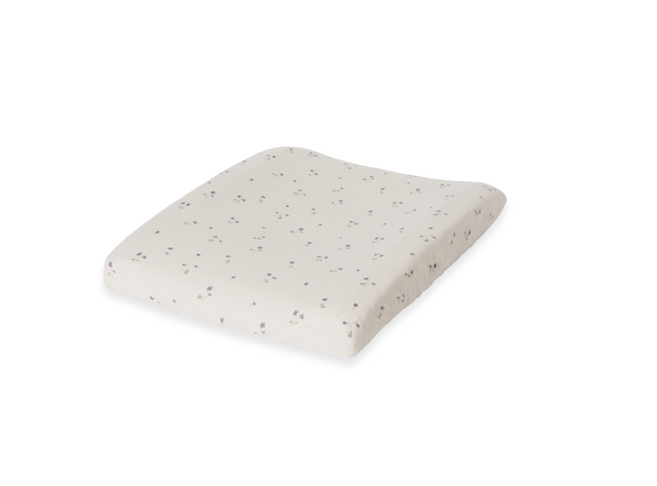 Changing mat cover - Muslin