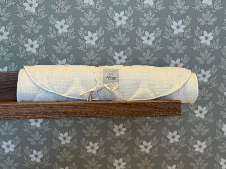 بطانة داخلية عضوية لعربة الأطفال / المهد - قطن موجي