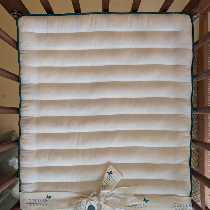 Kapok- & Bio-Baumwoll-Matratzenauflage - 40x90
