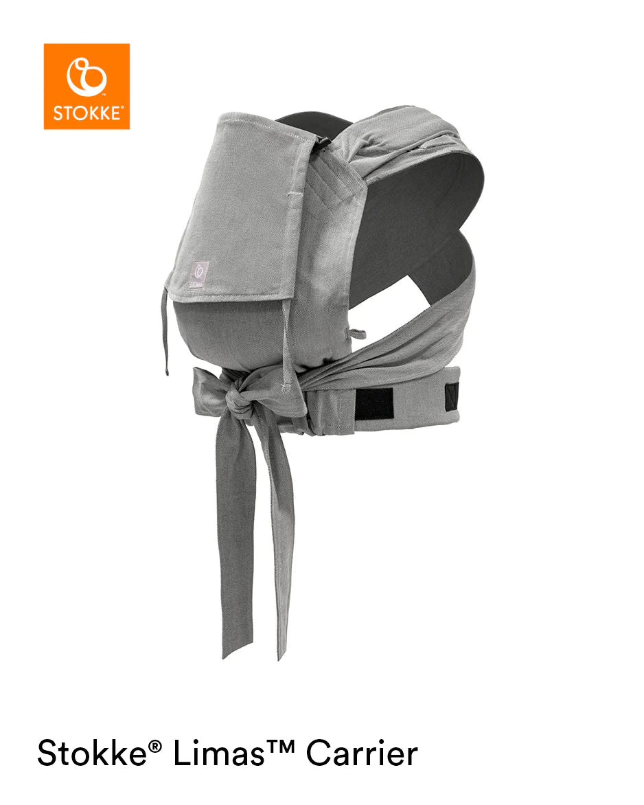 Stokke Limas baby Carrier - Suitable from Birth Grey Melange - Hola BB
