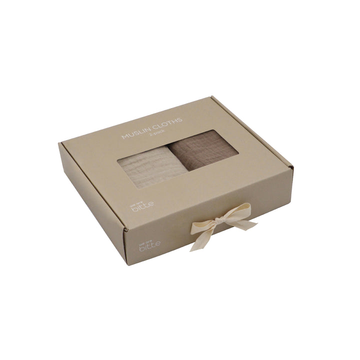 Musselin - Geschenkbox im 2er-Pack