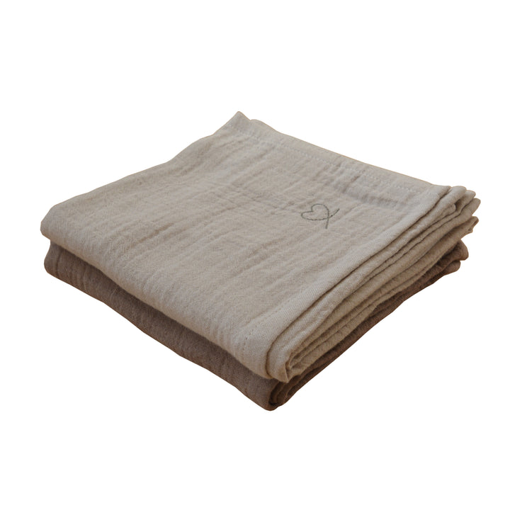 Musselin - Geschenkbox im 2er-Pack