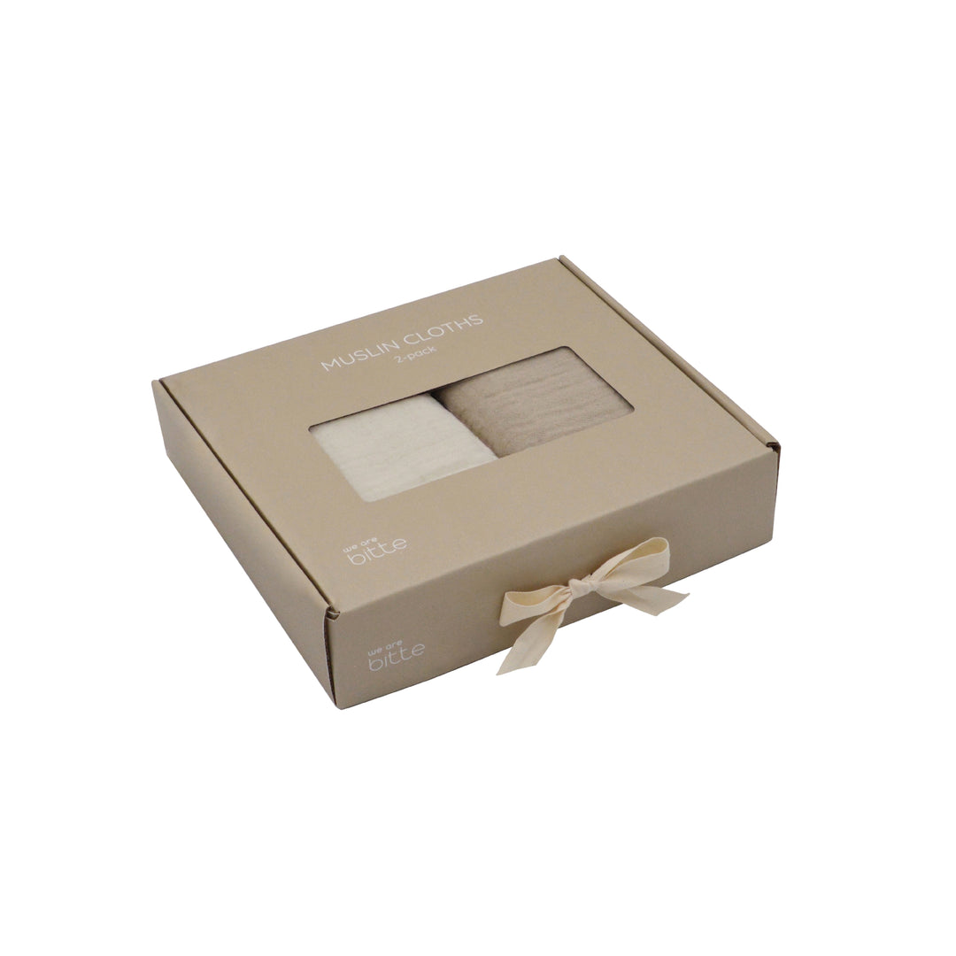 Musselin - Geschenkbox im 2er-Pack