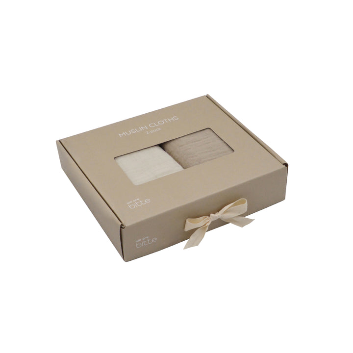 Musselin - Geschenkbox im 2er-Pack