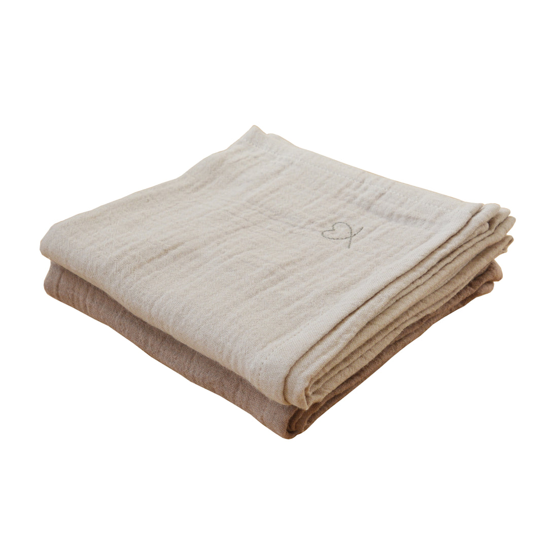 Musselin - Geschenkbox im 2er-Pack