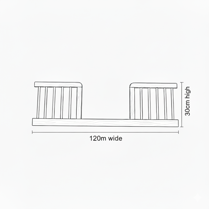 Sponda letto da giorno per lettino Rose