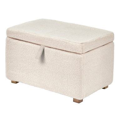 Gaia Baby Serena Footstool - Oak & Boucle Biscuit - Hola BB