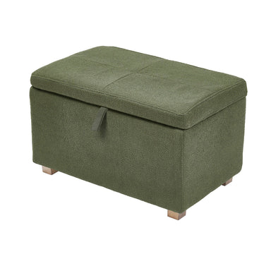 Gaia Baby Serena Footstool - Oak & Boucle Forest - Hola BB