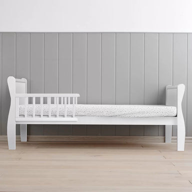 Woodies Noble Toddler Bed 70x140cm - White - second chance, like new  - Hola BB