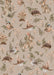 Summer Gray Birds & Bunnies Wallpaper Birds and Bunnies Dusty Rose - Hola BB