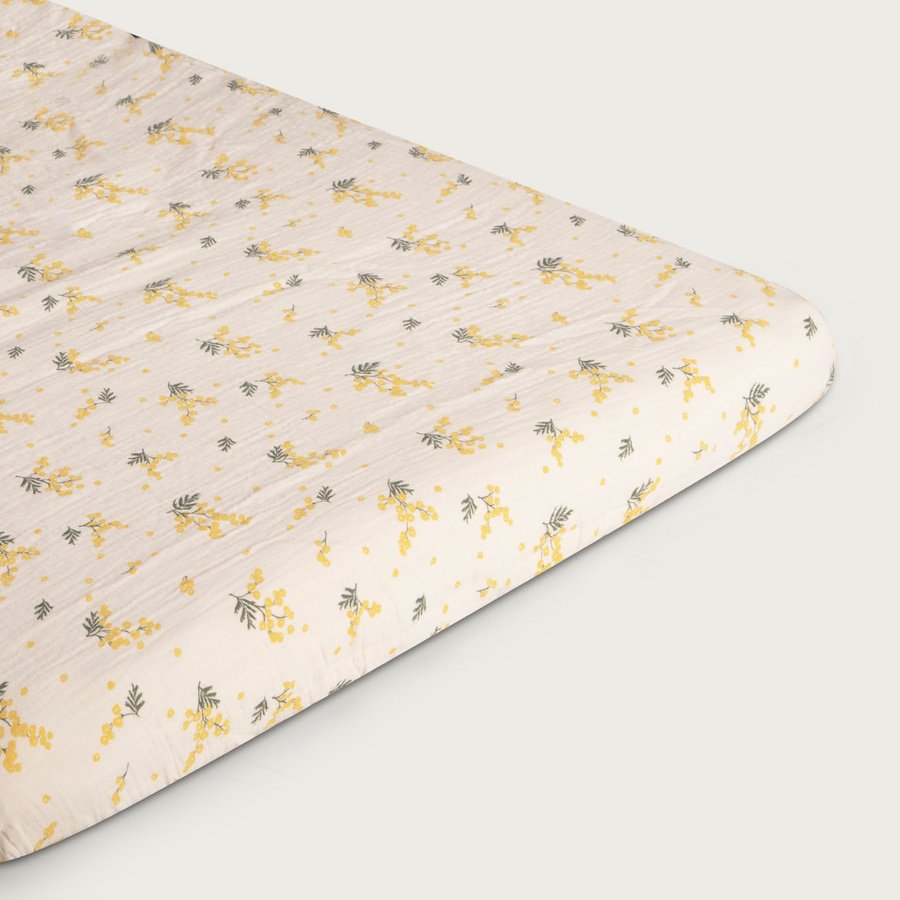 Garbo & Friends Fitted Sheet - Mimosa  - Hola BB