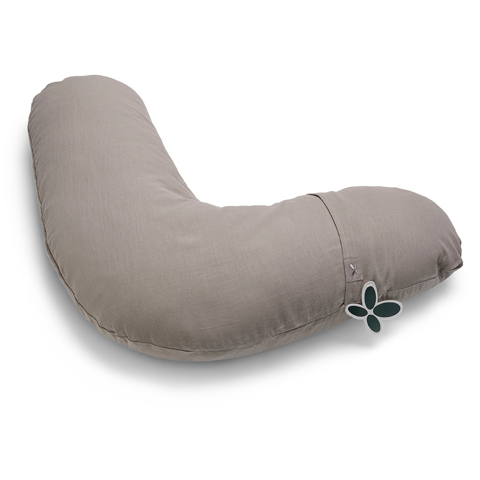 Cocoon Organic Kapok Nursing Pillow Cover Wallaby brown - Hola BB