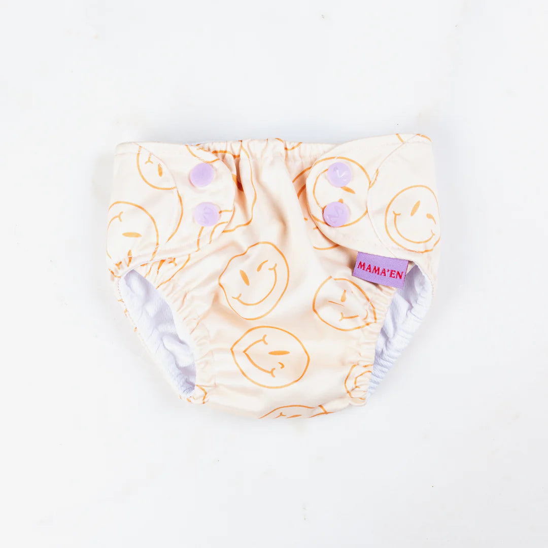 Billie Wonder The MAMA'EN Swim Diaper Newborn to 8kg / Smiley - Hola BB