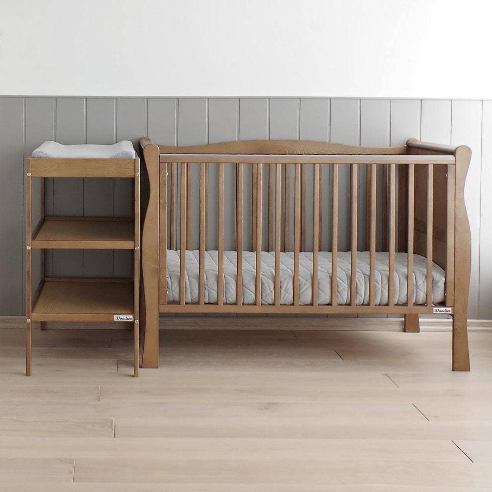 Woodies Noble Vintage 2 in 1 Cot Bed - 70x140 - second chance, like new  - Hola BB