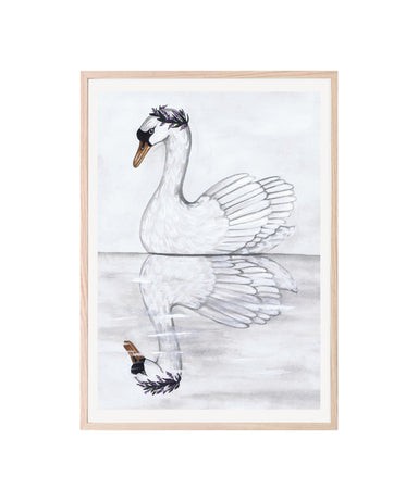 That's Mine That's Mine Poster - Swan Reflection - 50x70cm  - Hola BB