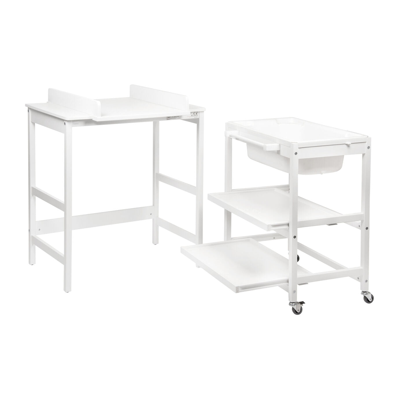 Quax Changing Table With Bath - Basic - White  - Hola BB