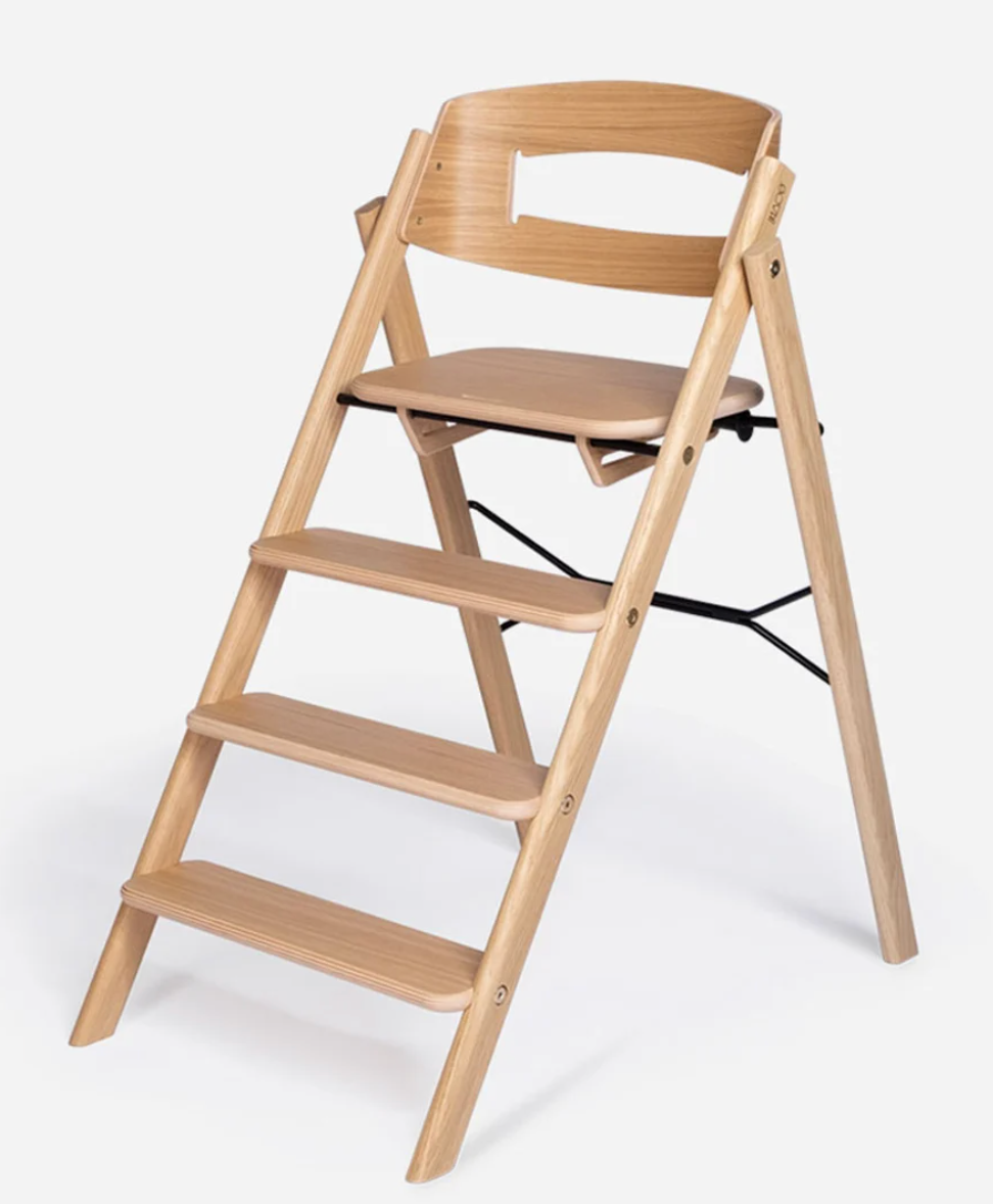 KAOS Klapp high chair Premium Oak - Natural  - Hola BB