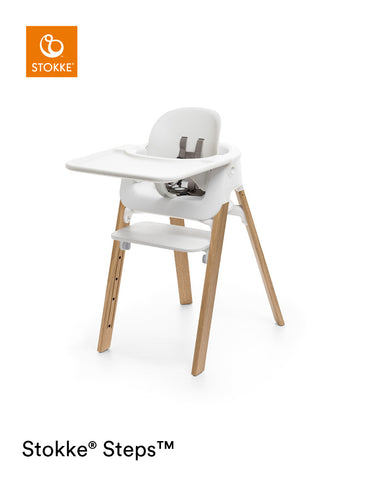 Stokke Steps™ Chair-White/Natural  - Hola BB