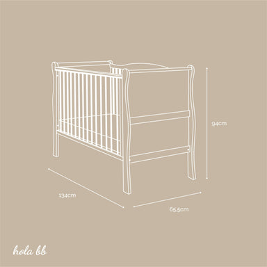 Woodies Noble Vintage Cot - second chance, like new  - Hola BB